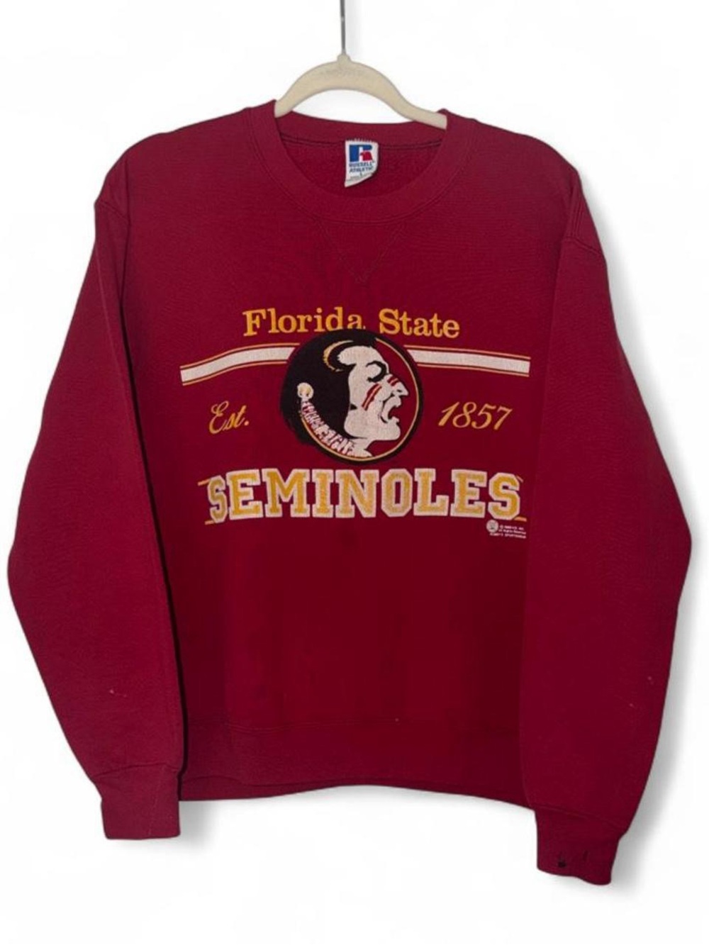 Vintage 90s Florida State University FSU Seminoles sweatshirt size large